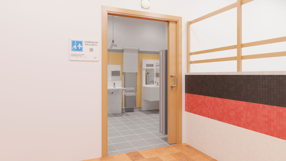 cambiador inclusivo Laudio