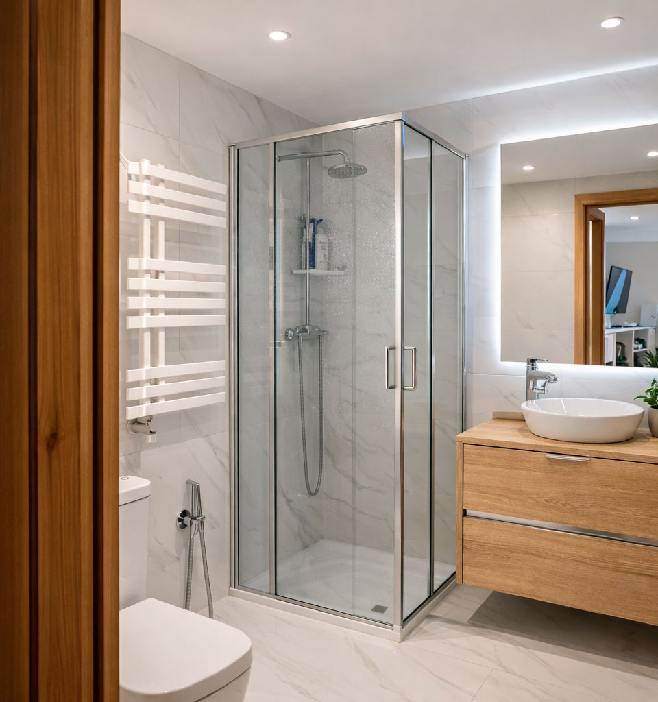 diseño de aseo para vivienda de persona altamente sensible